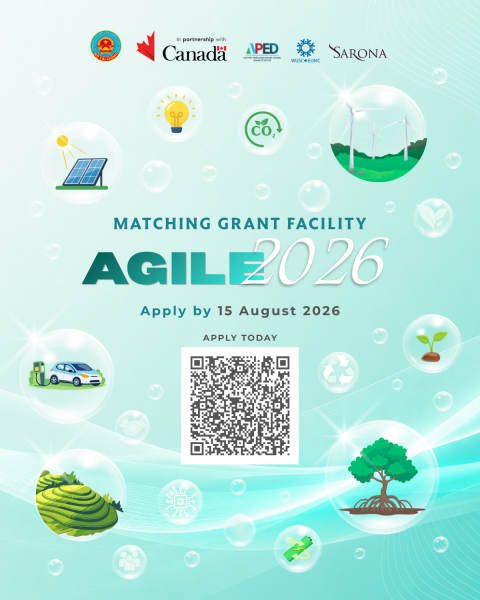 Applications are now open for the AGILE Matching Grant Facility (MGF) 2026